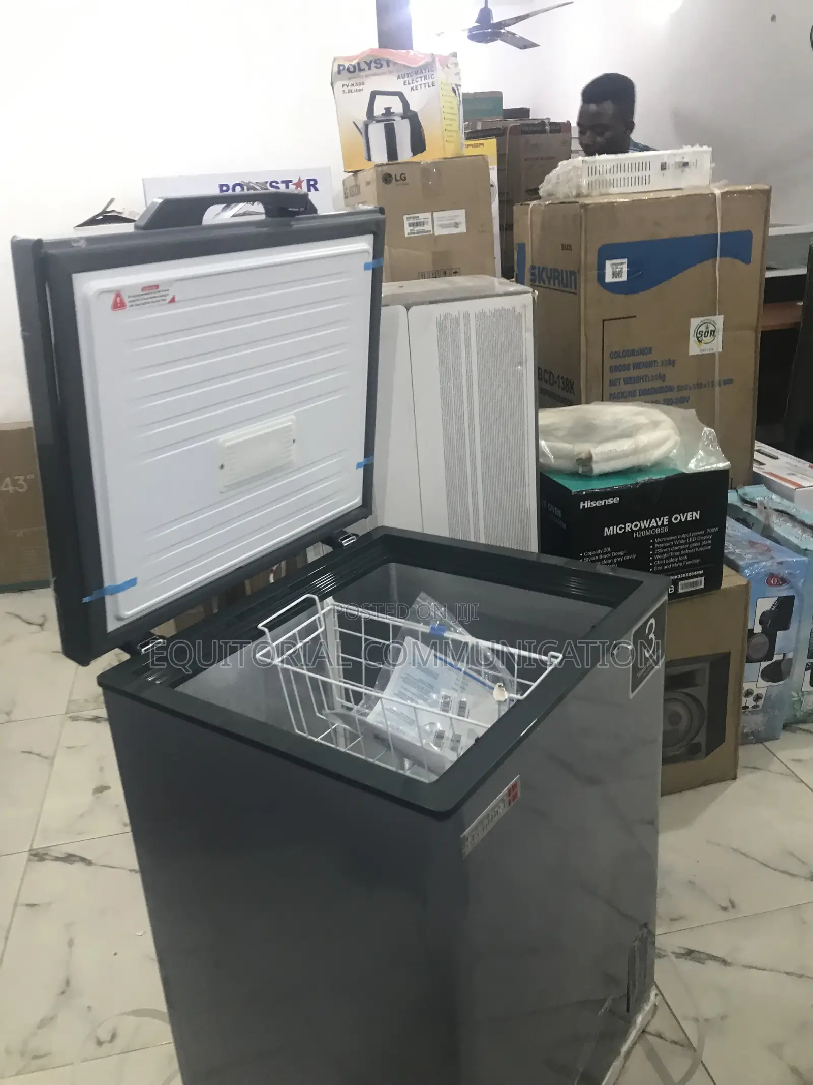 Spacious Scanfrost 150l Chest Freezer (Sfl151 Eco)