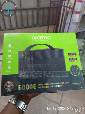 Oraimo Power Bank (60,000mah)