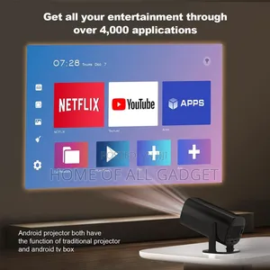 Photo - Smart Projector.Decoding Support Impressive Picture Quality,