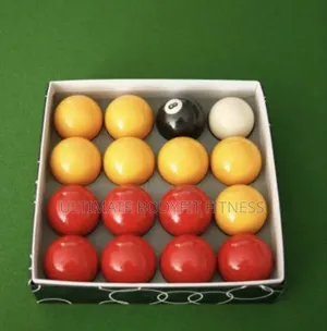 Brand New Red Yellow Pool Balls