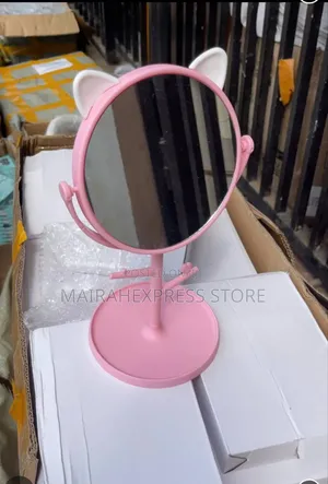 Photo - 360 Degree Rotating Table Top Dressing Miror/Jewelry Holder