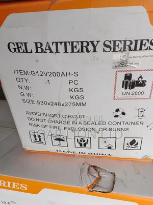 Felicity 200ah Gel Battery