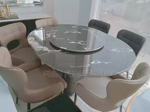 Dining Table With Marble Top