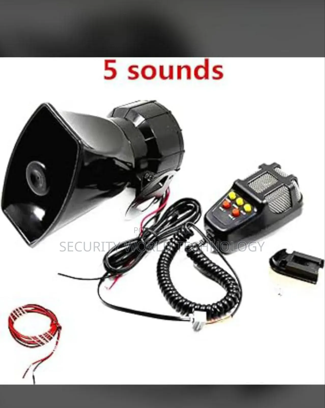 Mobile Car Siren Horn