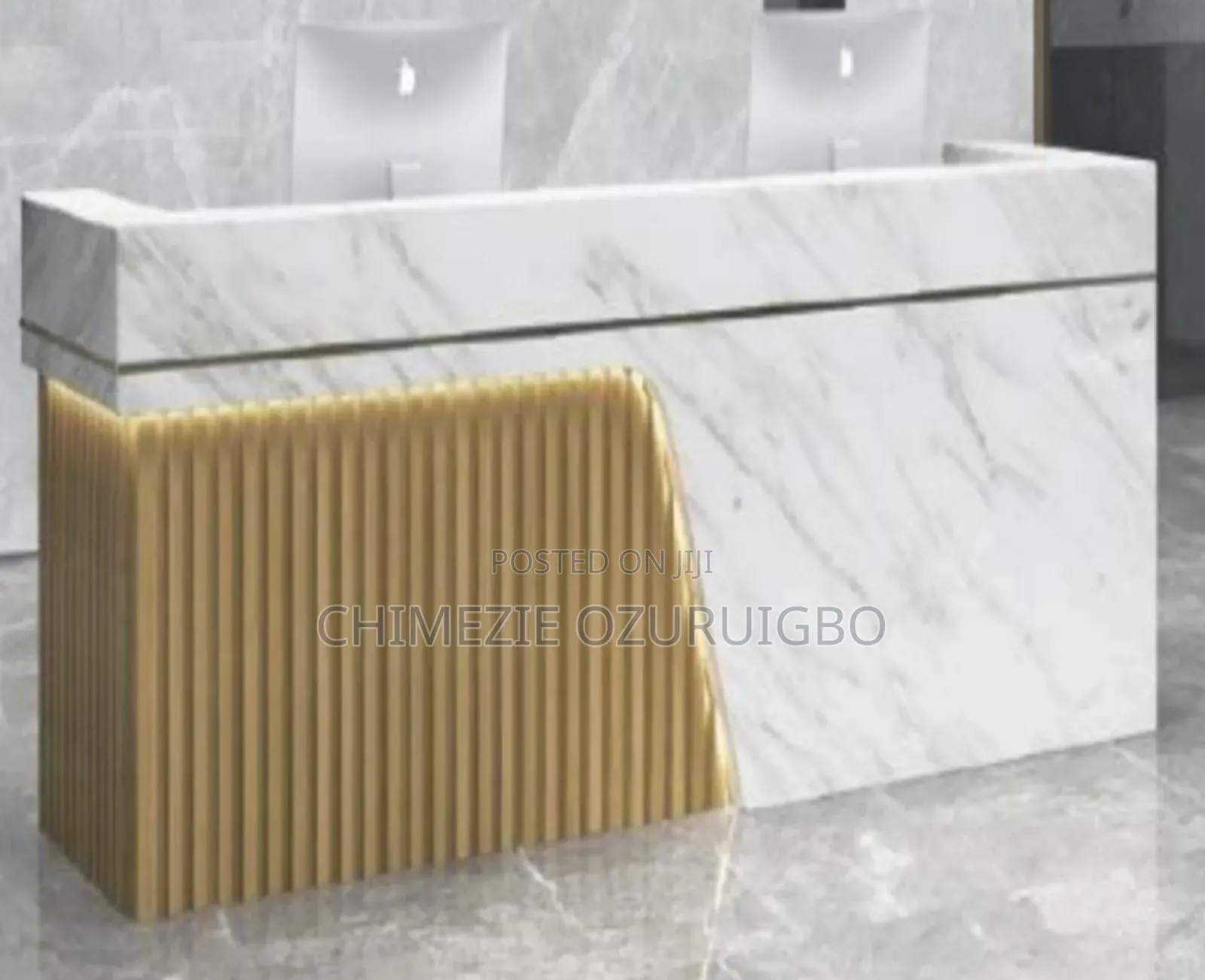 Office Reception Table Size 2.4 Meters