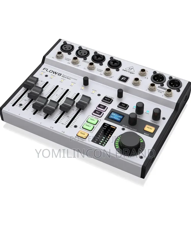 Behringer Flow 8 Digital Mixer With Bluetooth Audio