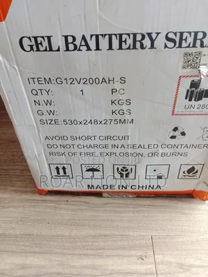 Felicity 200ah Gel Battery