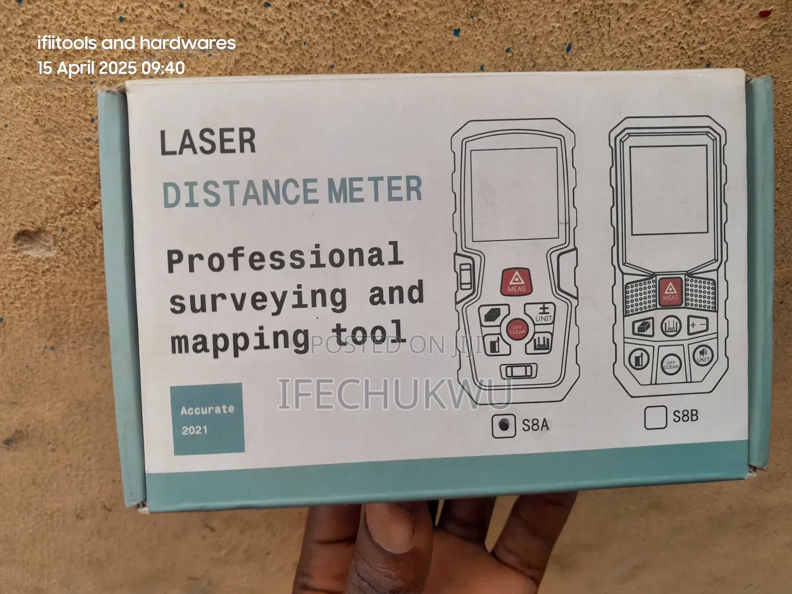 Laser Distance Measuring Meter