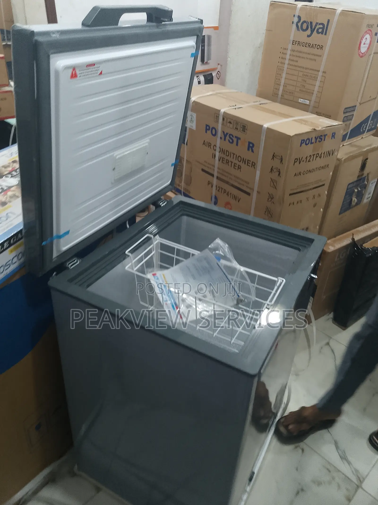 Original Scanfrost 150l Chest Freezer - Factory Sealed