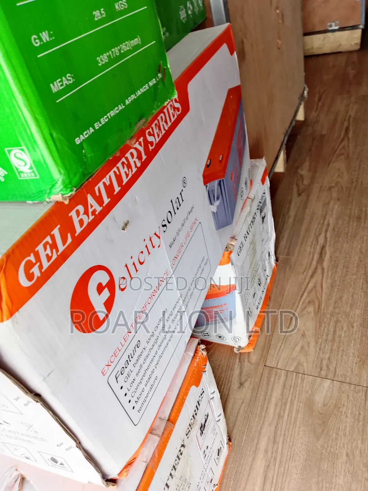 Felicity 200ah Gel Battery