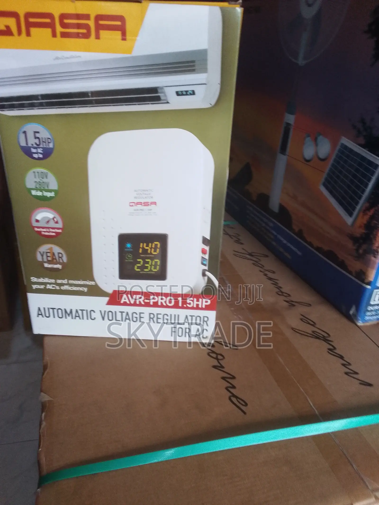 Qasa 1.5hp Avr-Pro – Automatic Ac Voltage Guard