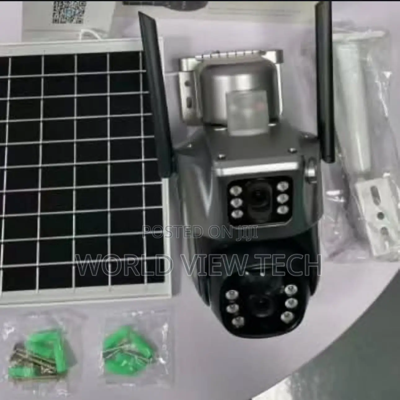 Dual Lens Solar Camera 360