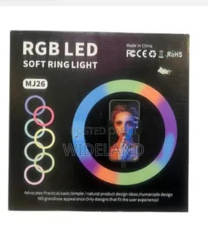 Photo - 12 Inches Rgb Ring Light With Tripod Stand