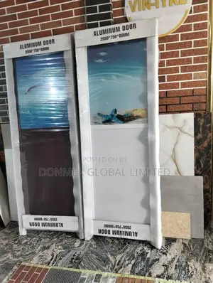 Aluminum Toilet and Bathroom Door 