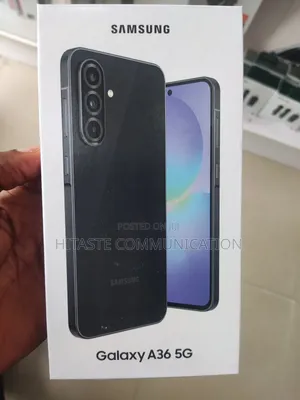 New Samsung Galaxy A36 256 GB Black