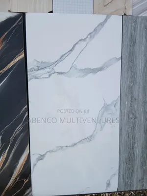 Tiles 60x60 Ceramic at 7000, 60x120 at 13,000, 40x40 at 6000
