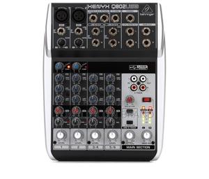 Behringer Q802usb Premium 8-Input 2-Bus Mixer - Yomilincon Brand Price ...