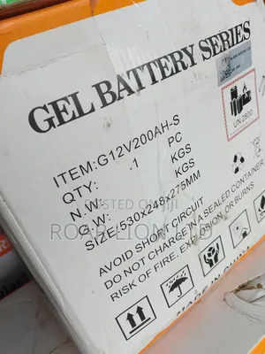 Felicity 200ah Gel Battery