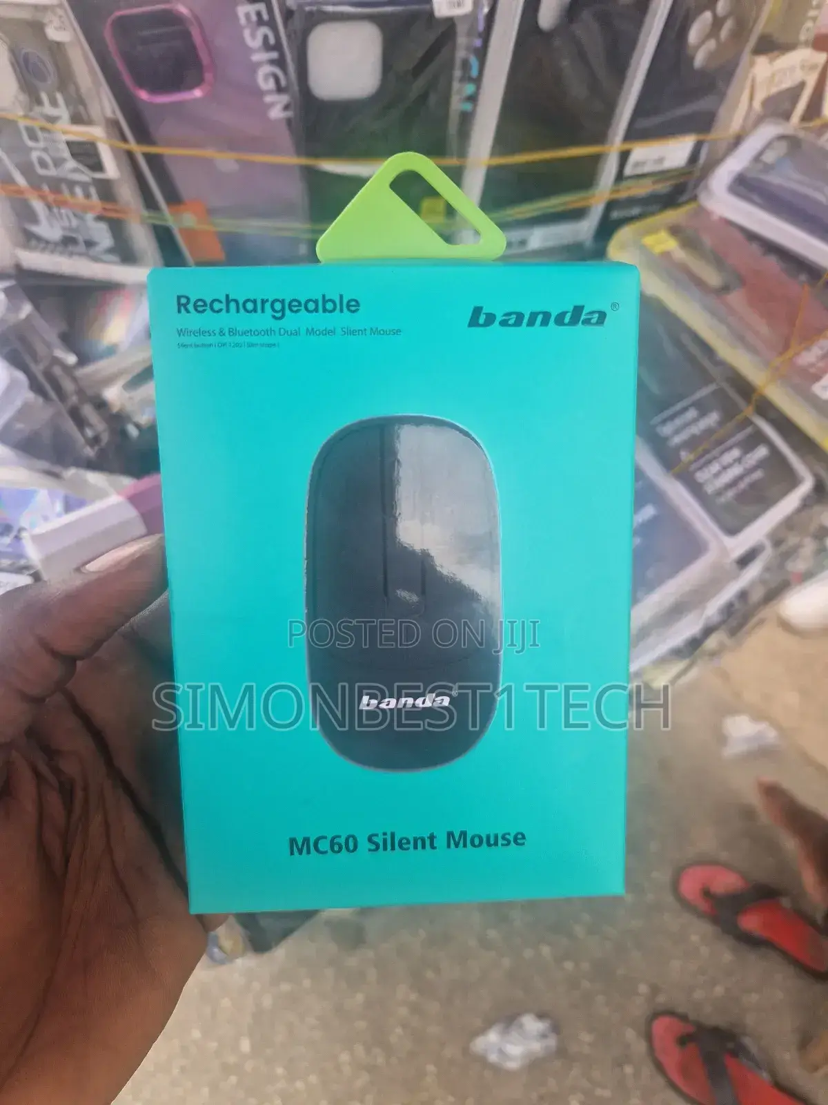 Banda Mc60 Silent Mouse Rechargeable