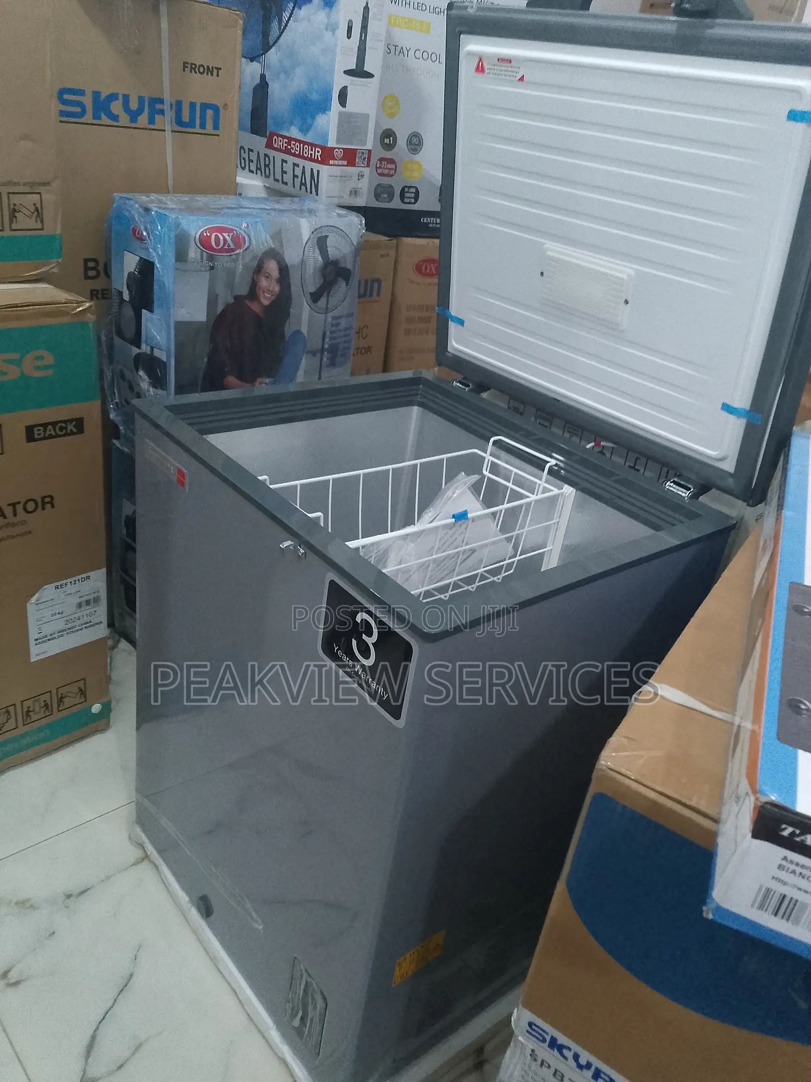 Best Value Scanfrost 150litres Chest Freezer in Town