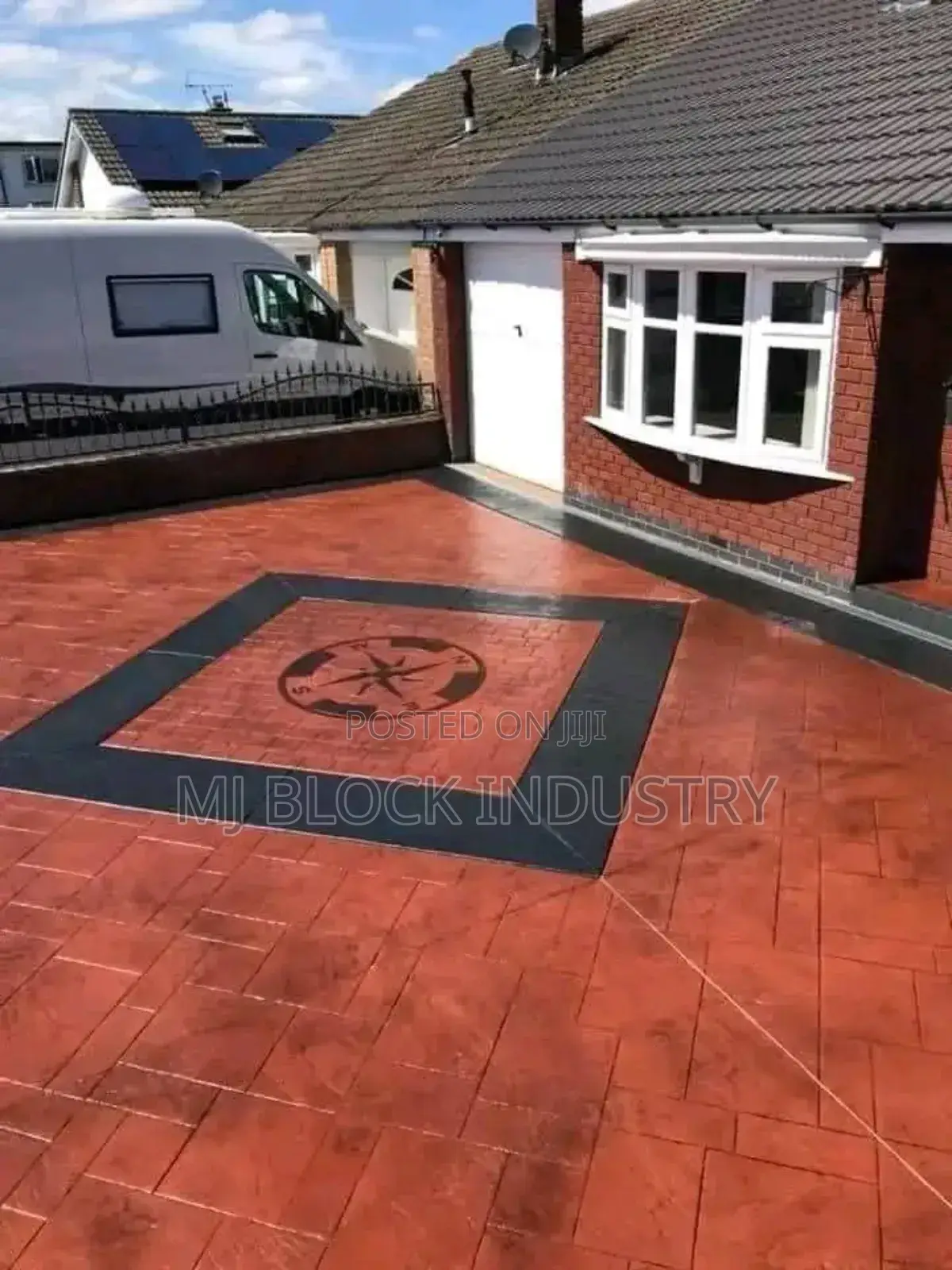 Beautiful and Unique Floor Stamping