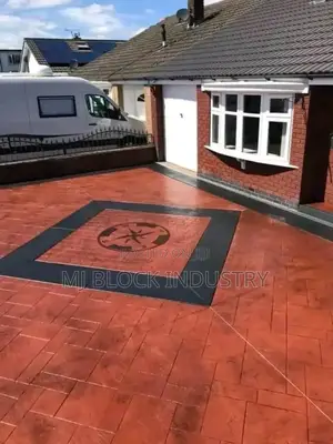Beautiful and Unique Floor Stamping
