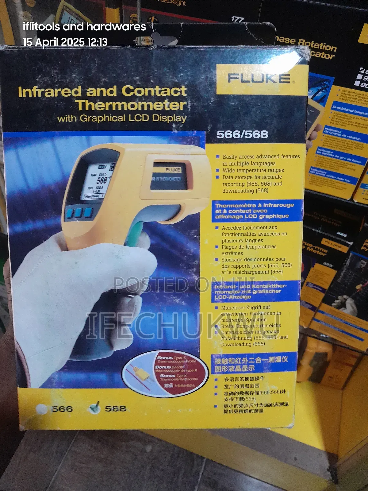 Fluke Infrared Meter