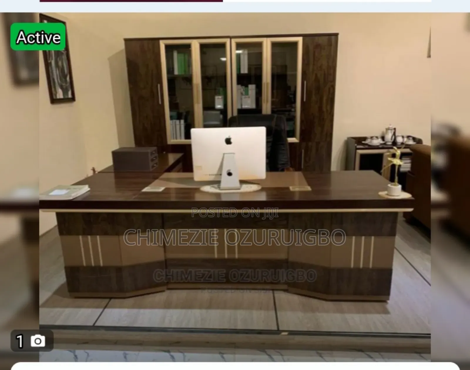Brown Executive 2.4 Meters Table