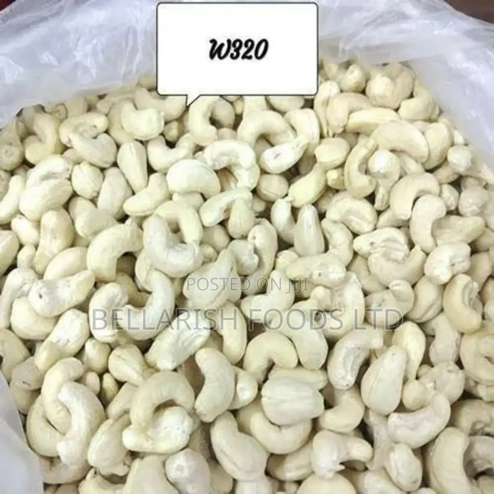 White W320 Cashew Nuts (1kg)