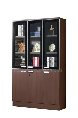High Quality Office 3 Door Bookshelf