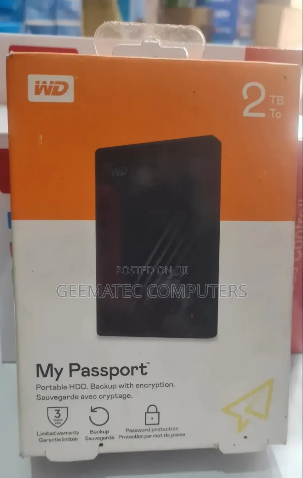 Hard Drive Wd My Passport 2tb