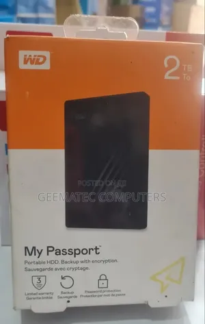 Hard Drive Wd My Passport 2tb