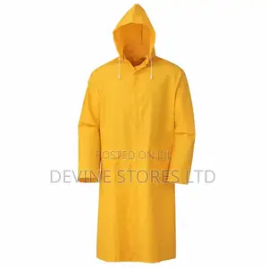 Yellow Safety Raincoat