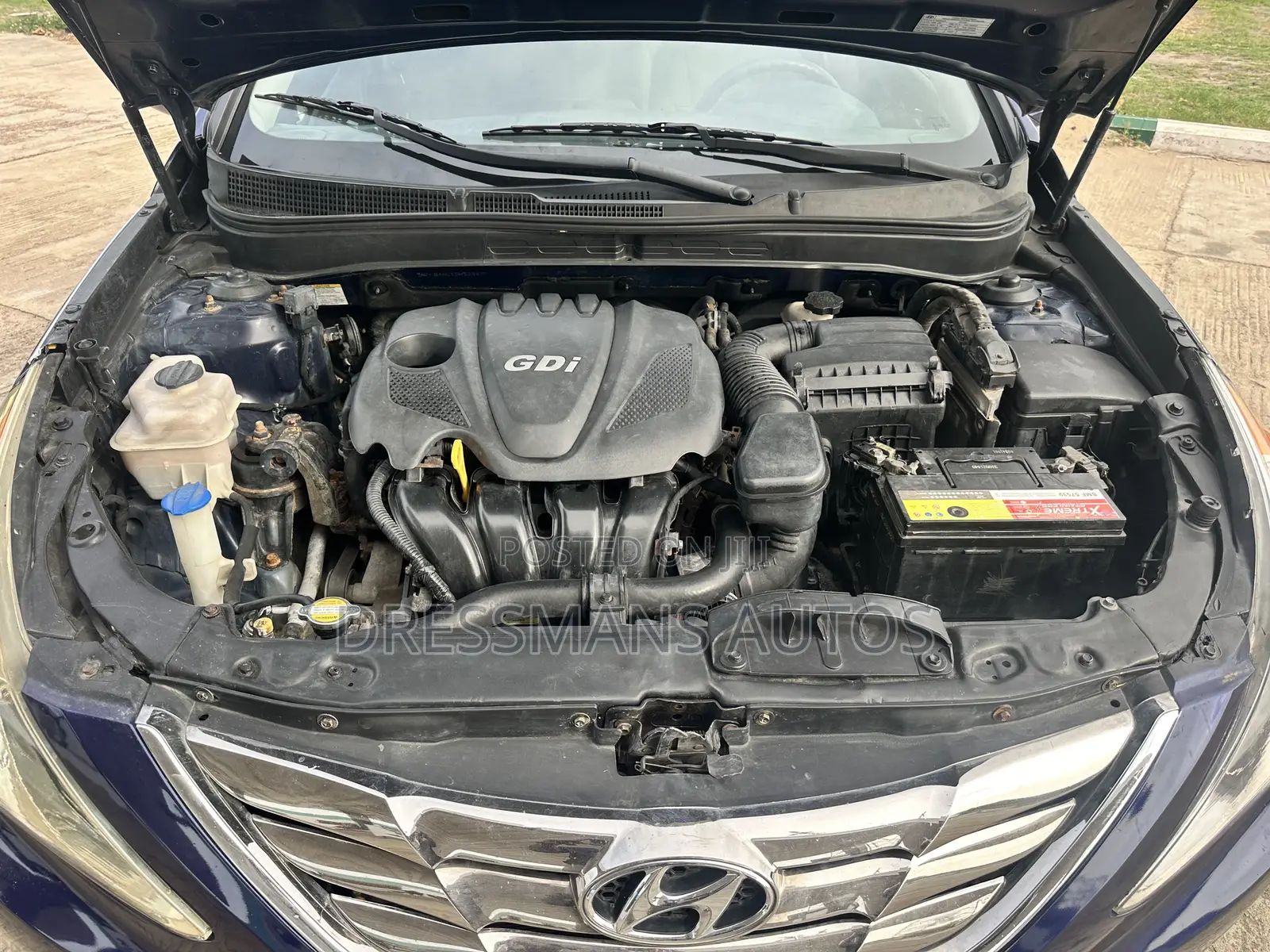 Hyundai Sonata 2013 Blue