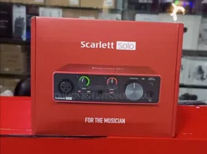 Focusrite Scarlett Solo 2 X 2 Usb Audio Interface (3rd Gen)
