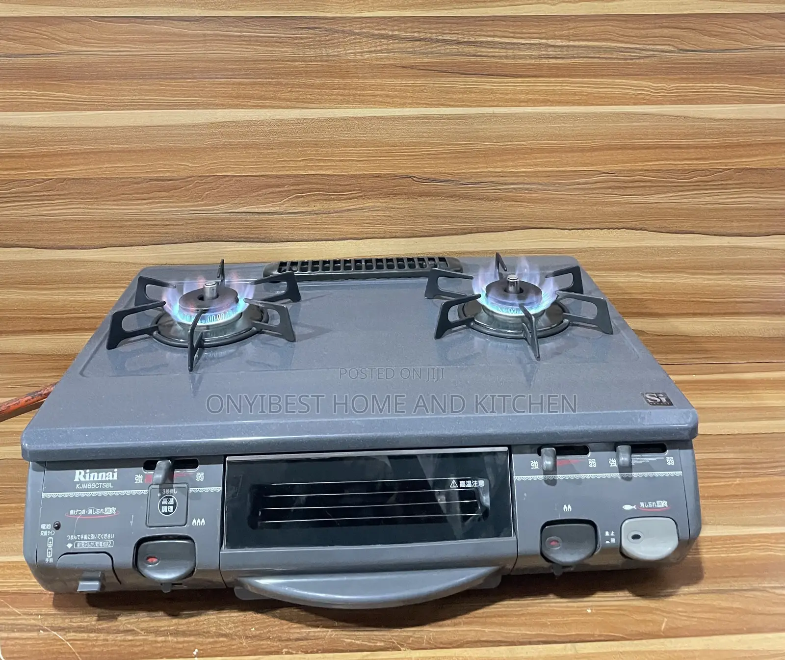 Rinnai 2bunners With Grill Automatic Gas Cooker