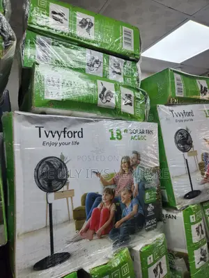 Tvvyford 18 Inches Solar Fan