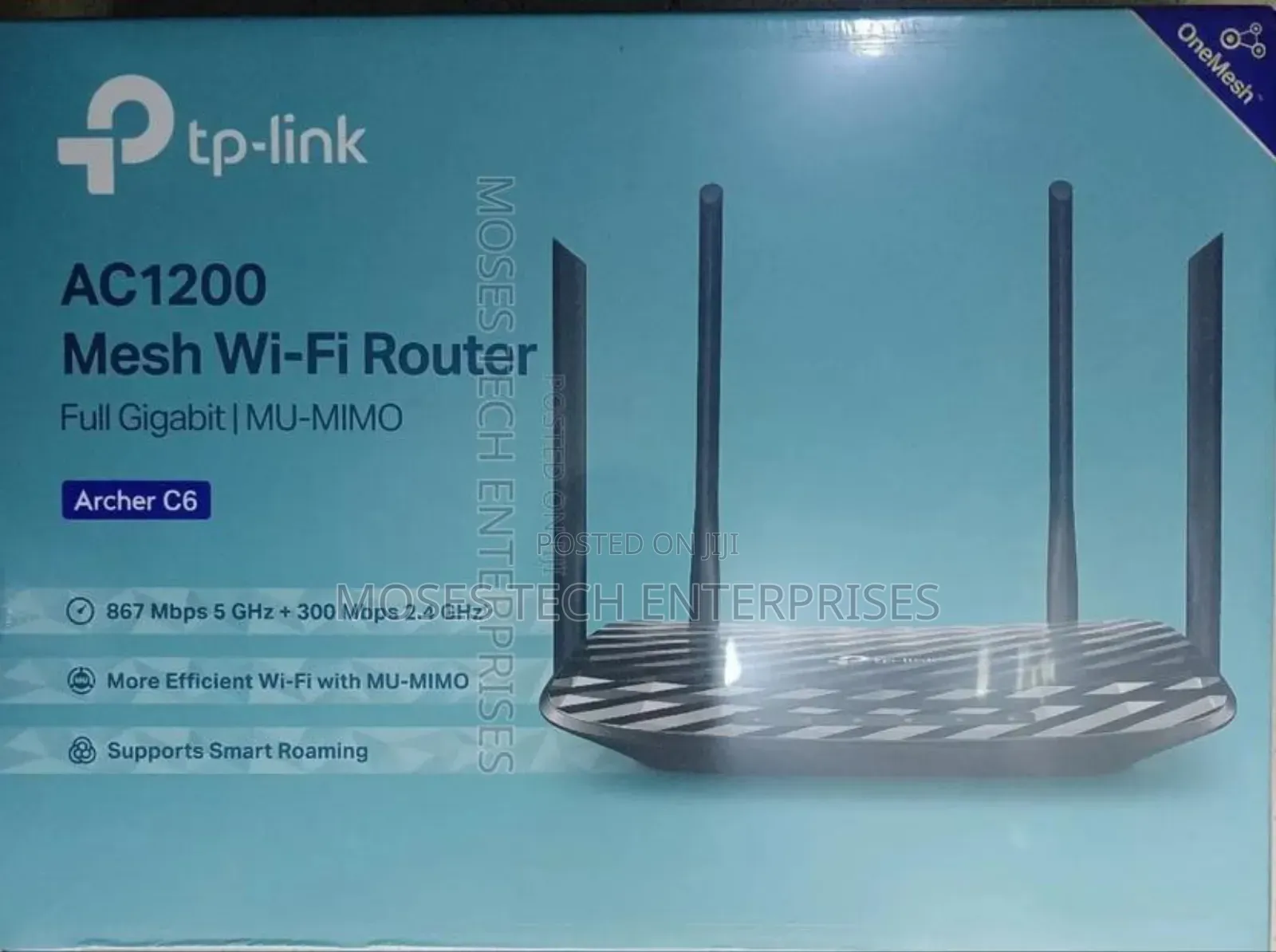 Tp-Link Ac1200 Mesh Wi-Fi Router Full Gigabit.
