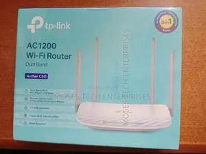 Tp-Link Ac1200 Wi-Fi Router Dual Band Archer C50.