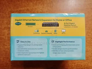 Tplink 8port Gigabit Desktop Switch Lite Wave
