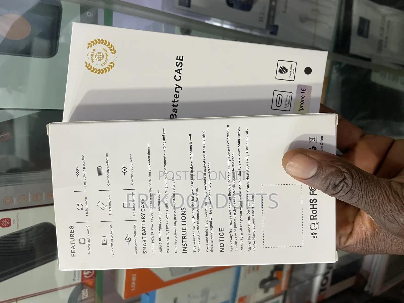 iPhone 16 Pro Max Battery Case 7000mah