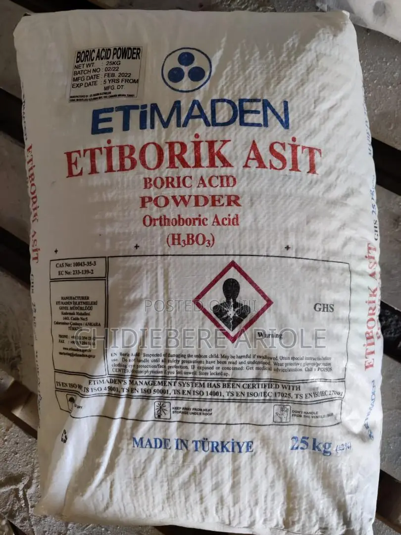 Etimaden Etiborik Asit( Boric Acid)