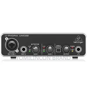 Behringer Umc22 Audiophile 2x2 Usb Audio Interface