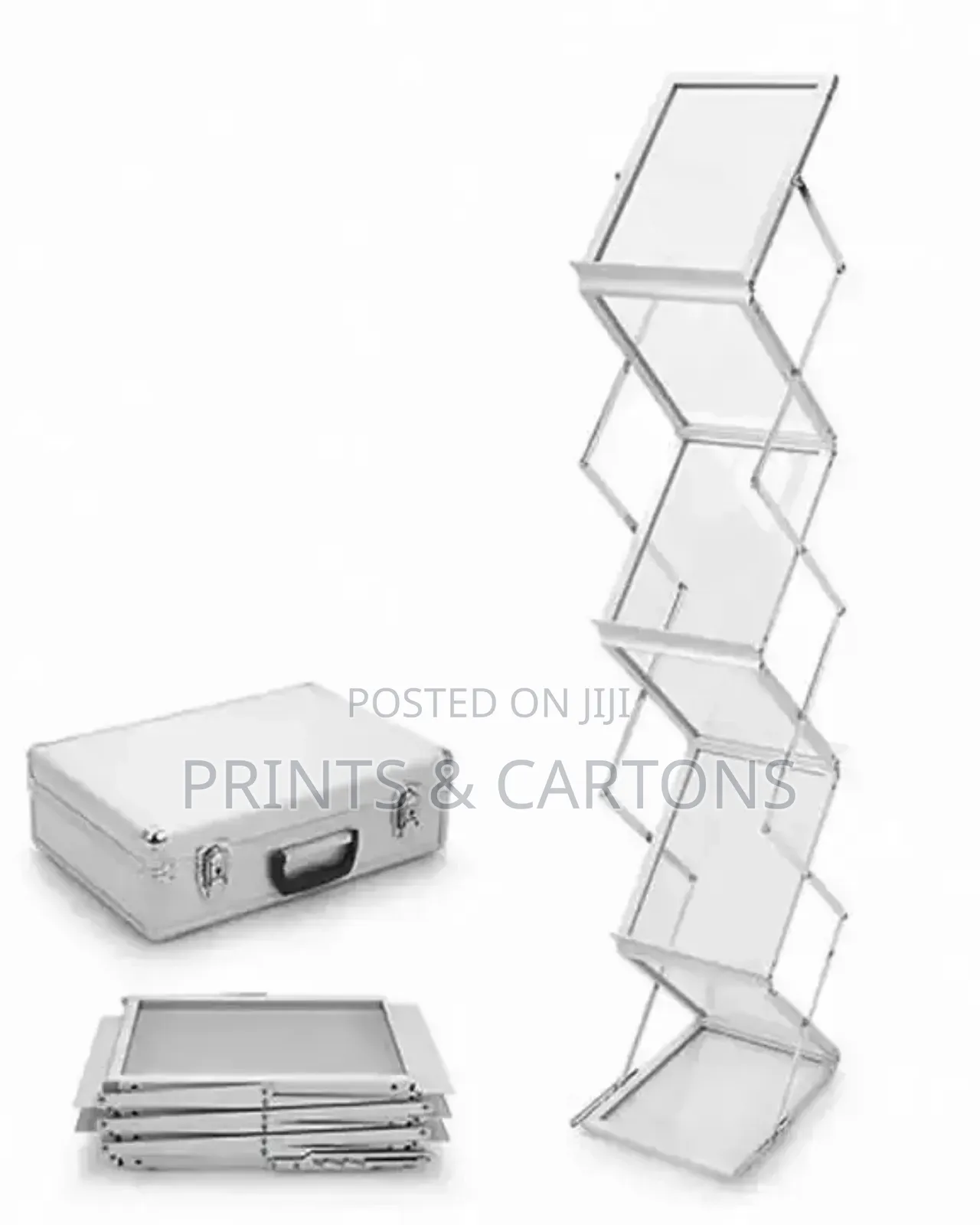 Aluminum Magazine Stands for Offices