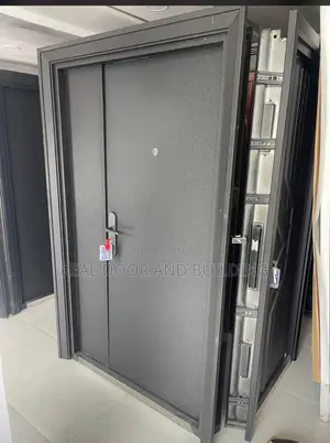 Black Steel Door