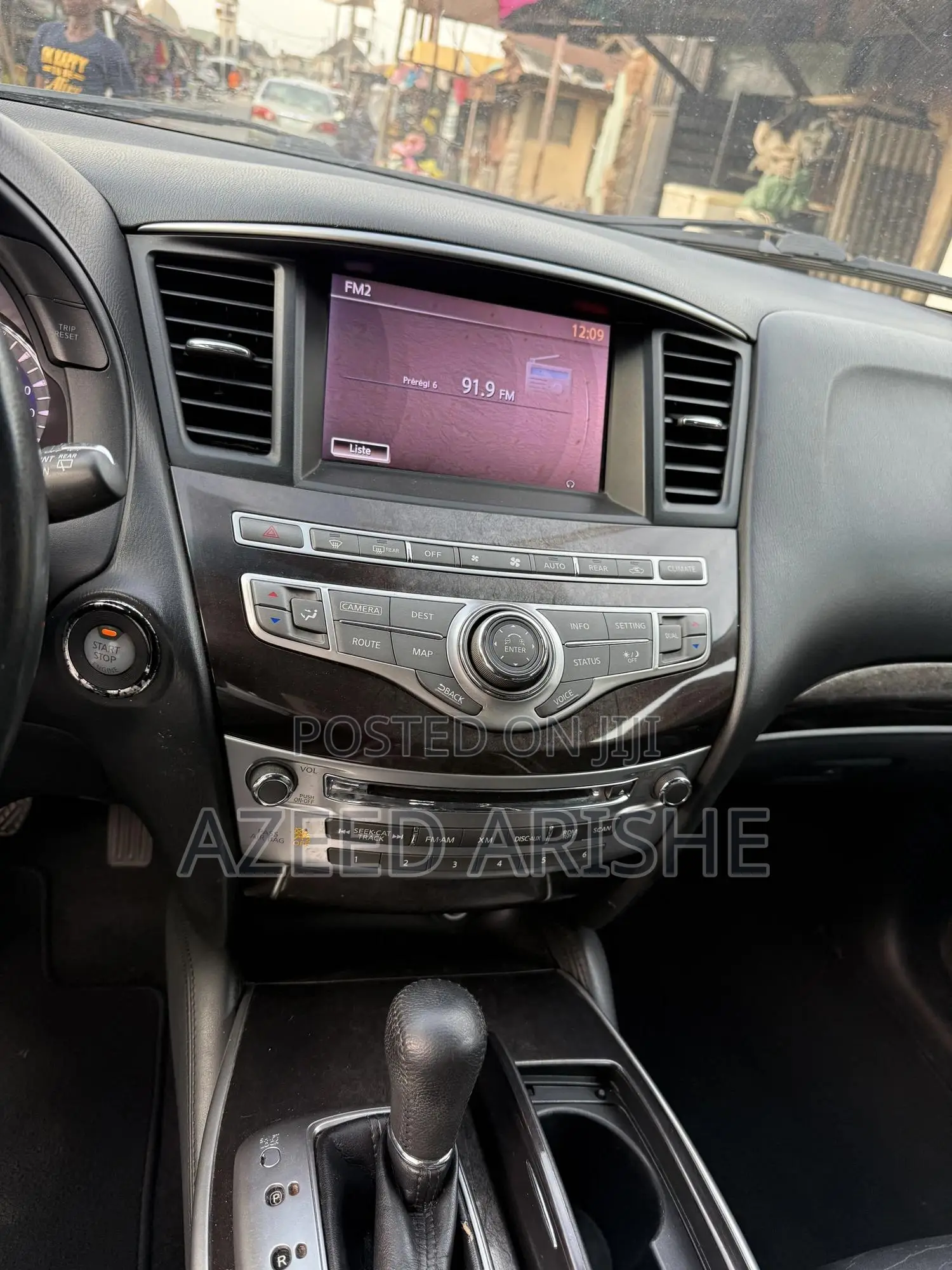 Infiniti JX 2012 Black