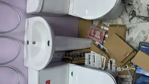 Standing Wash Hand Basin With Pedestal Small Set