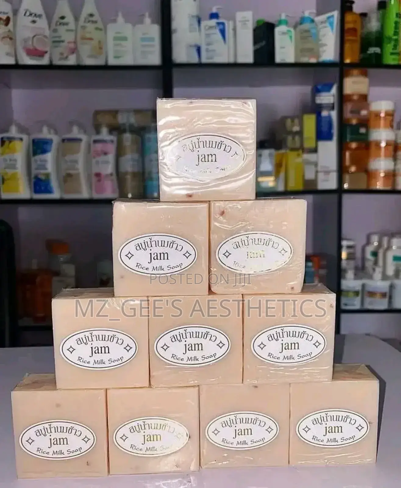 Jam Rice Milk Soap