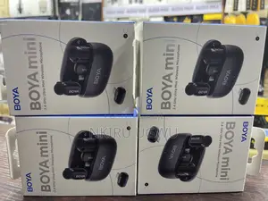 Boya Mini 2-person Tiny Wireless Microphone System