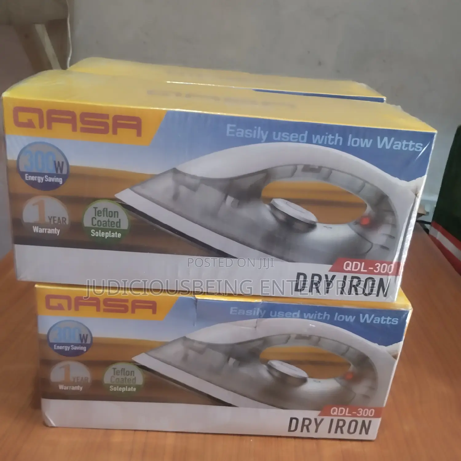 Qasa Low Watts Dry Iron